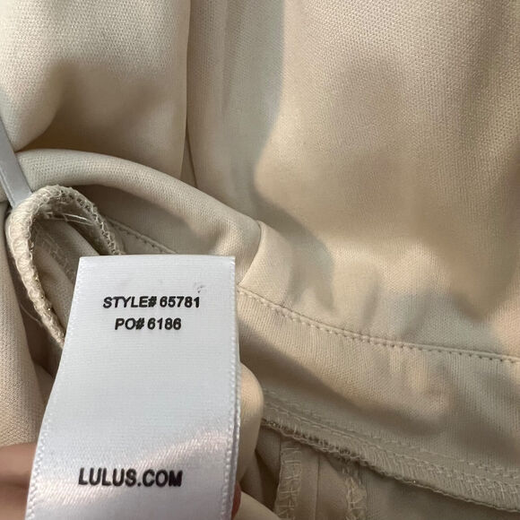 Lulu's Gold Maxi Dress - Picture 12 of 15